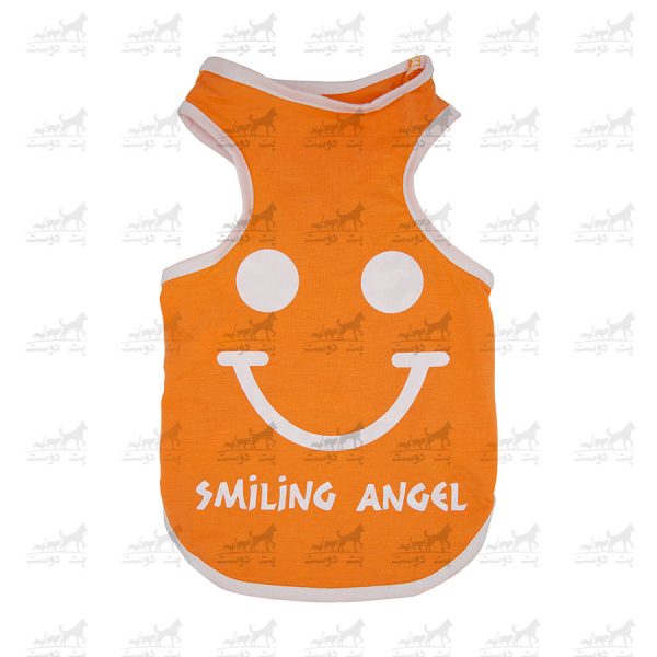 تیشرت-سگ-و-گربه-طرح-Smiling-Angel-9