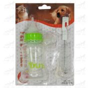 ست شیشه شیر با سری اضافه برند Dill Pet حجم 150 میلی لیتر سبز