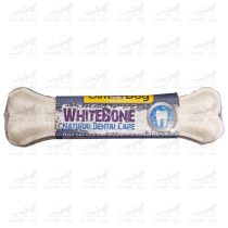 تشویقی-استخوان-دندانی-جیم-داگ-White-Bone-وزن-150-گرم