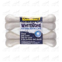 تشویقی-استخوان-دندانی-جیم-داگ-دوعددی-White-Bone-وزن-70-گرم