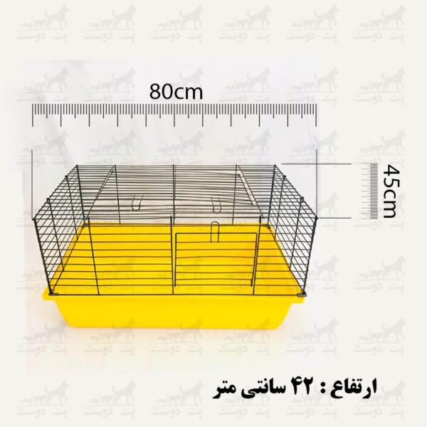 قفس-بزرگ-جوندگان-مدل-پیکولا-ابعاد