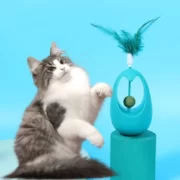 اسباب بازی تعادلی گربه به همراه آبنبات و پر برای گربه (5)