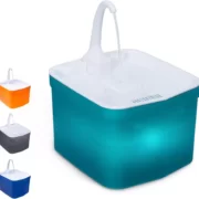 ظرف آب فواره ای آبریز اتوماتیک گربه به همراه فیلتر تصفیه آب مدل لیزا (12)