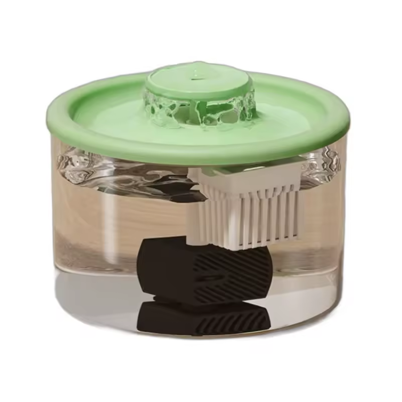 آبخوری اتوماتیک گربه با فیلتر تصفیه آب اسکارلت دایره ای – ظرفیت 1.2 لیتری