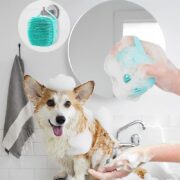 برس حمام مخزن دار سگ و گربه