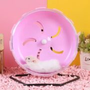 اسباب بازی همستر مدل چرخ و فلک بی صدای با پایه-1