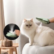 دستکش بخارشو سگ و گربه با اسپری